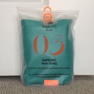 Brand New Aquis Prime Rapid Dry Hair Towel